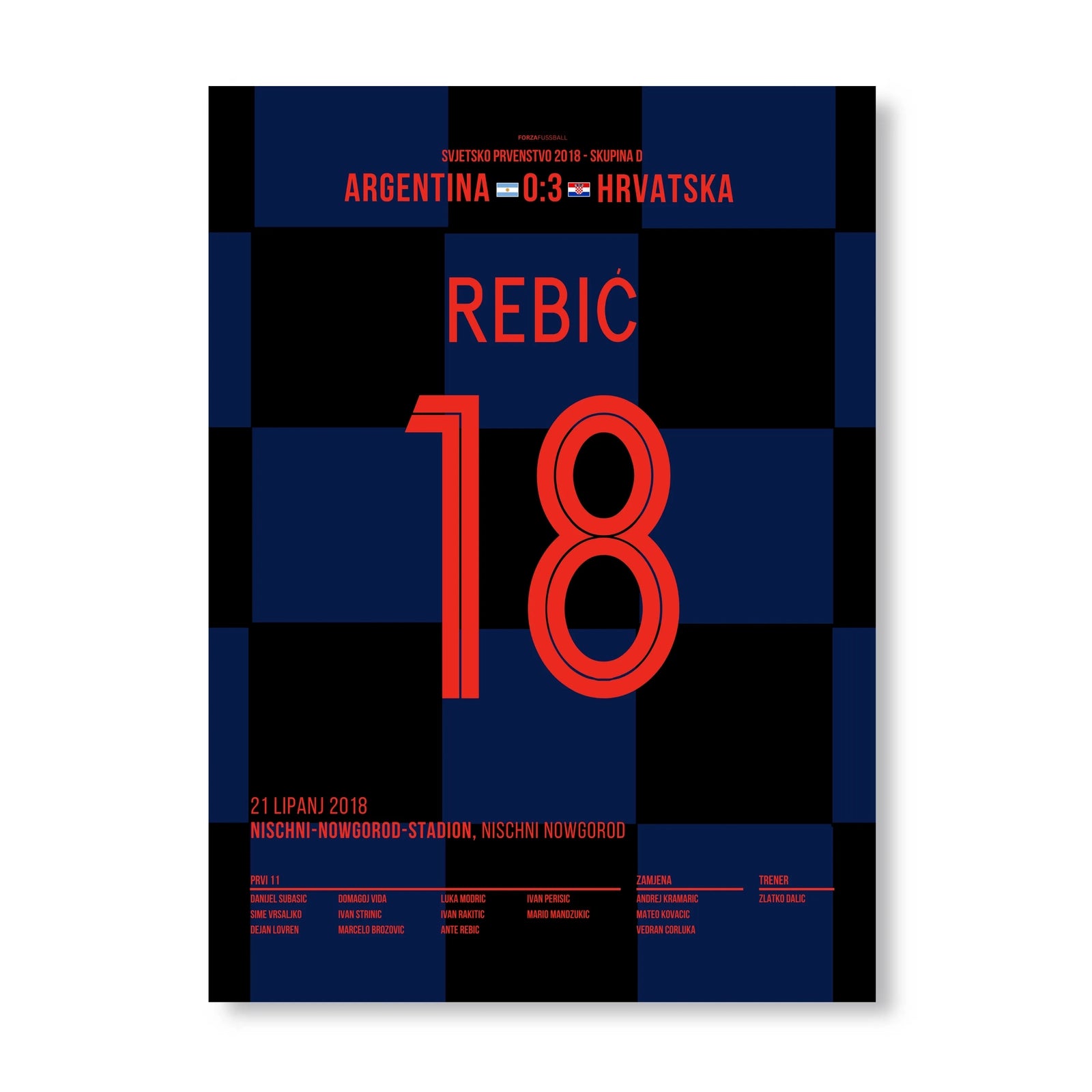 Rebic and Croatia destroy Argentina at the 2018 World Cup