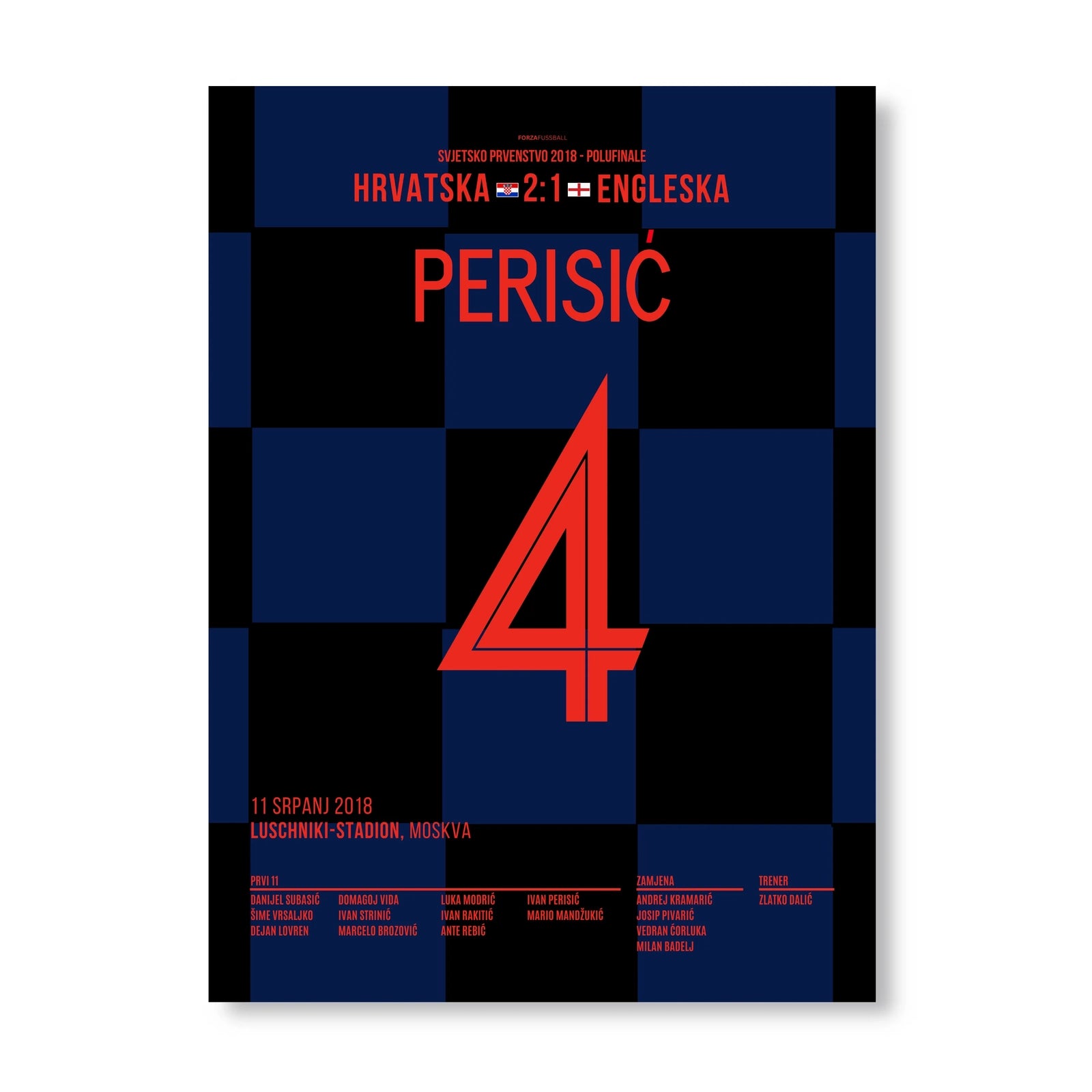 Perisic mit dem Spiel seines Lebens im Halbfinale gegen England