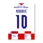 Modric with a wonder goal against Scotland at Euro 2021