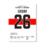 Deniz Undav with 2 goals in 5-1 win over Dortmund