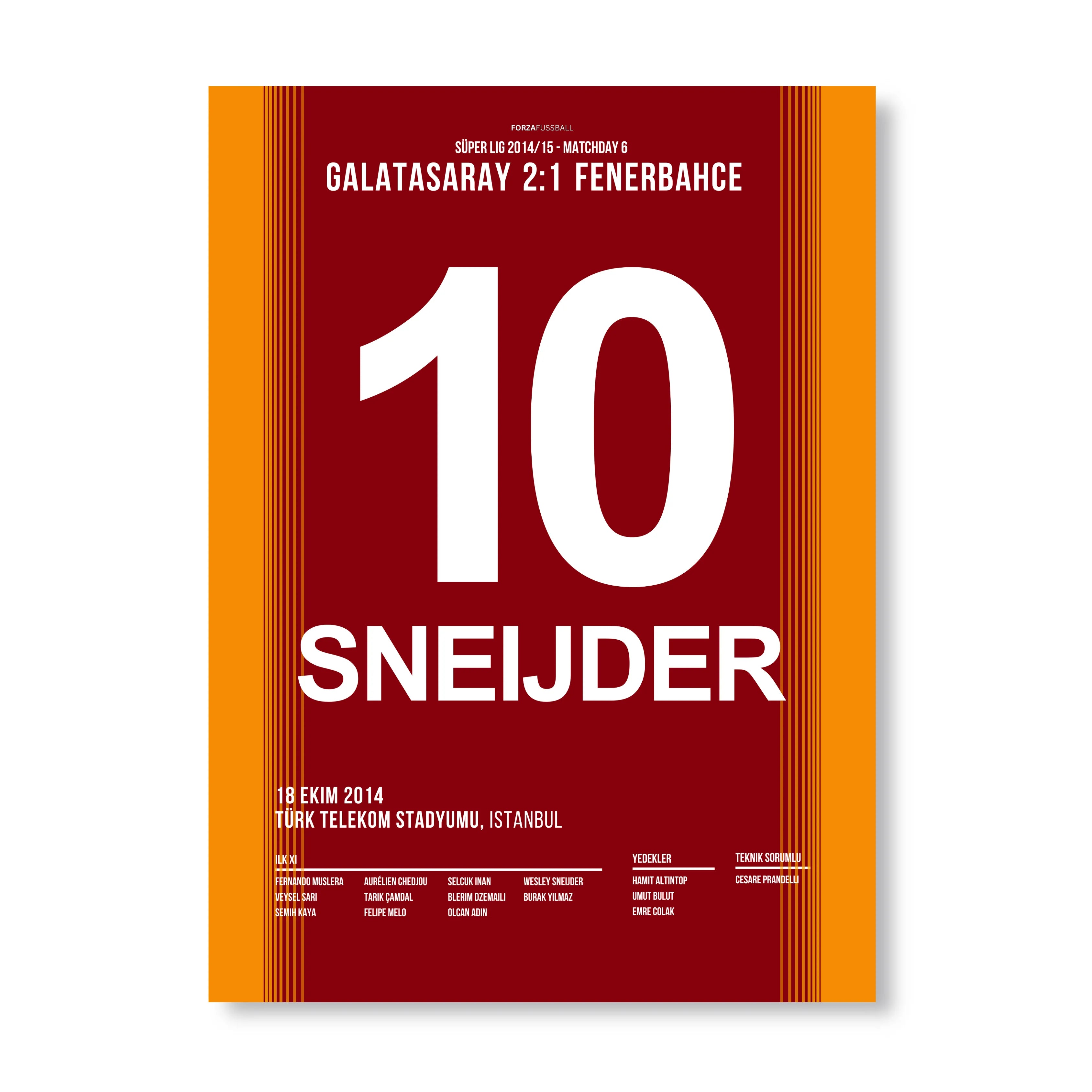 Sneijder schickt Volkan nach rechts und nach links