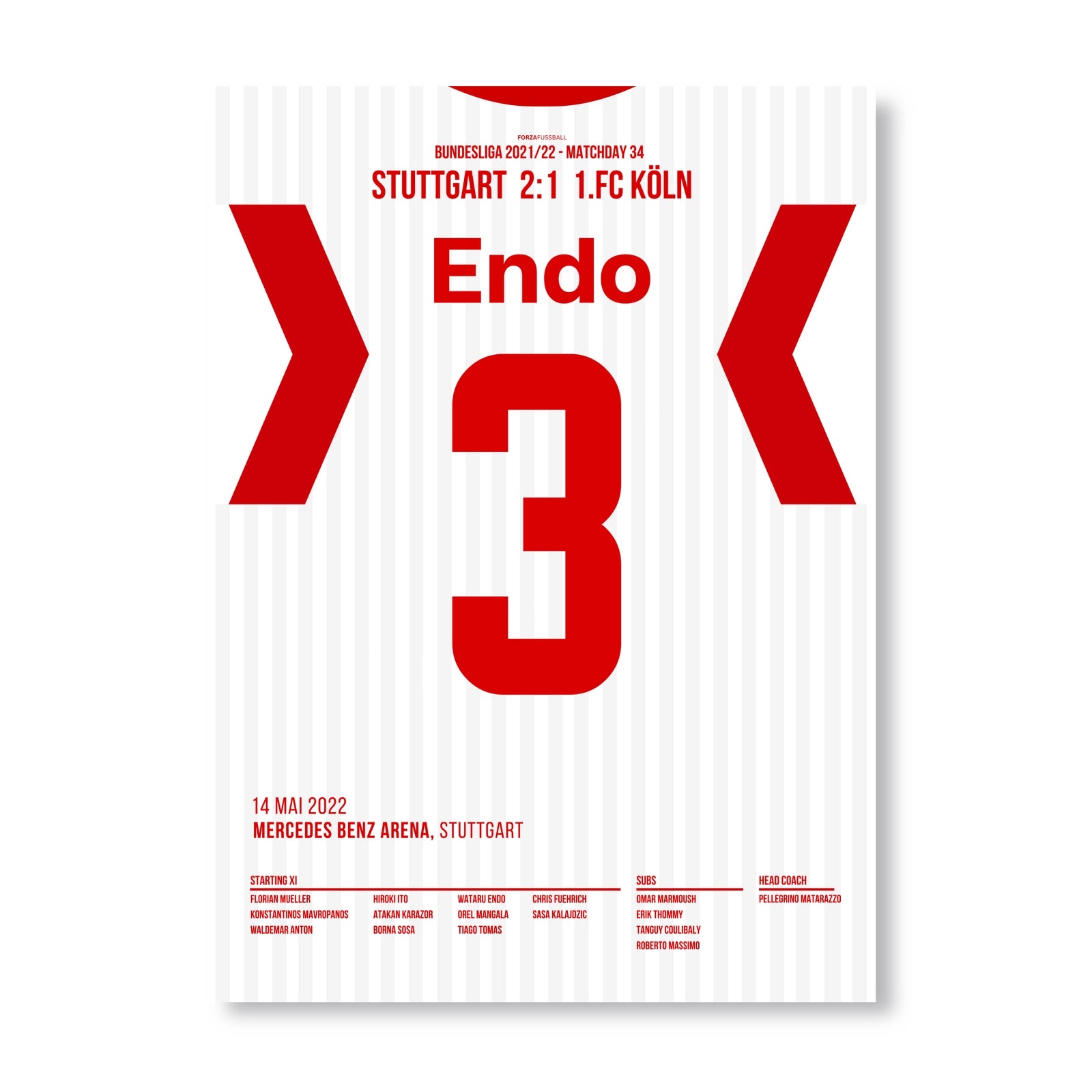 Endo in der Nachspielzeit: Stuttgart schafft den Klassenerhalt
