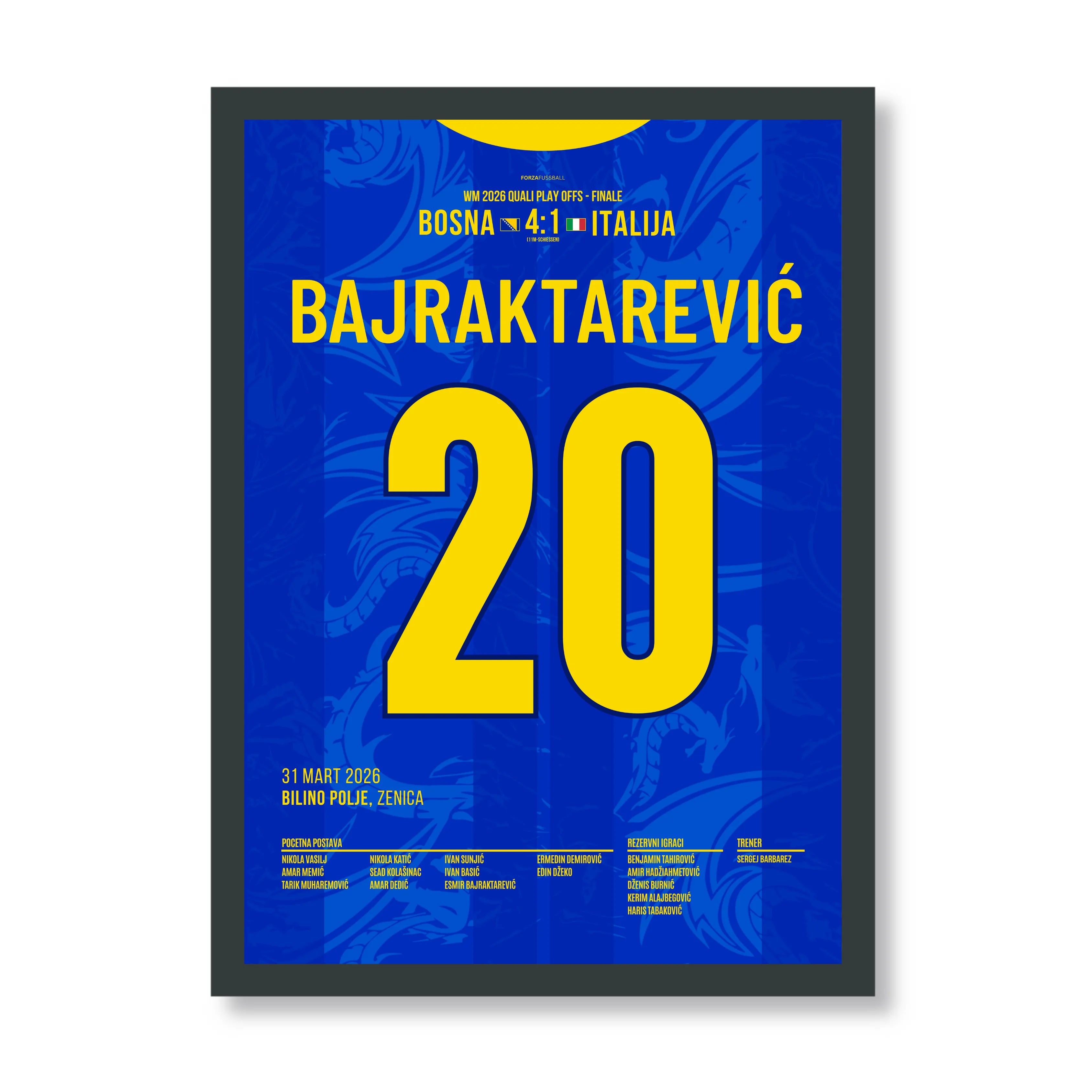 Bosnien WM Quali Heros Bundle