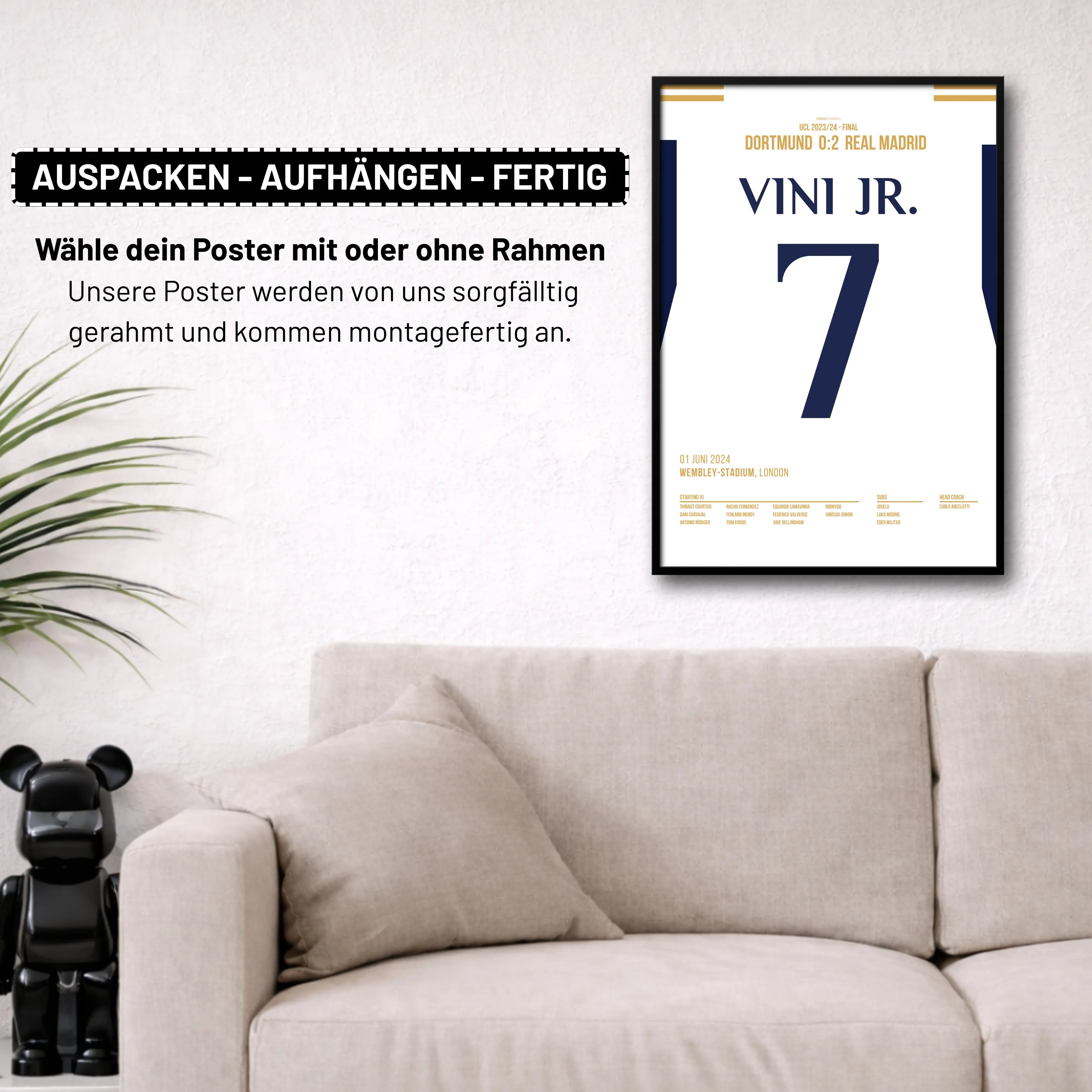 Vini Jr führt Real Madrid zum 15. Champions League Titel