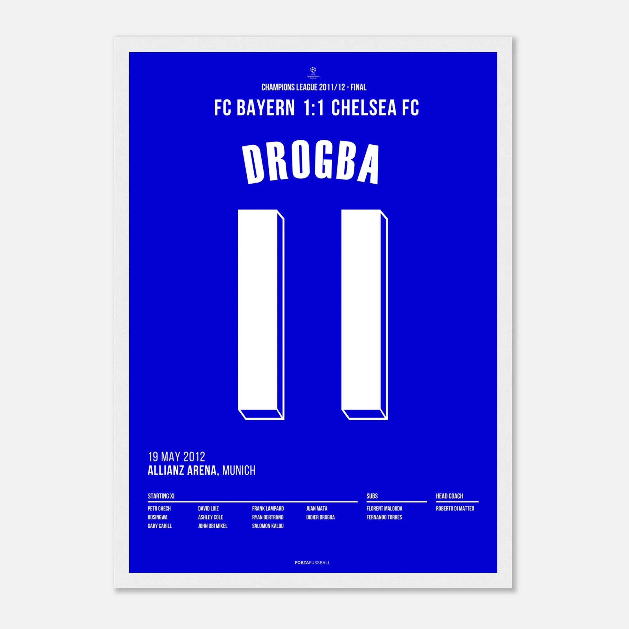 Drogba leads Chelsea to Champions League title
