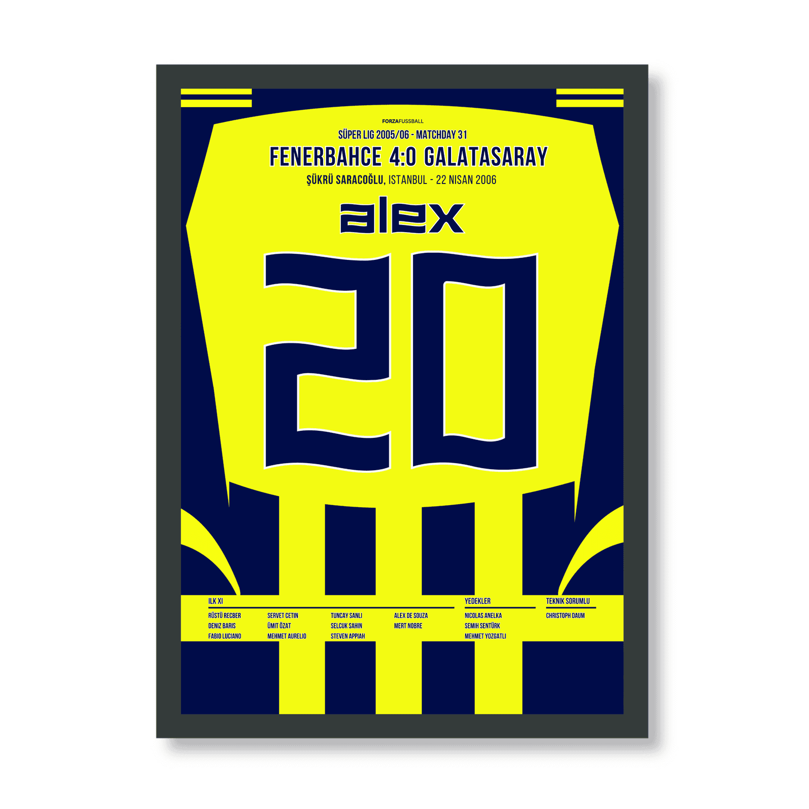 Alex führt Fener zum 4:0 Derbysieg gegen Gala