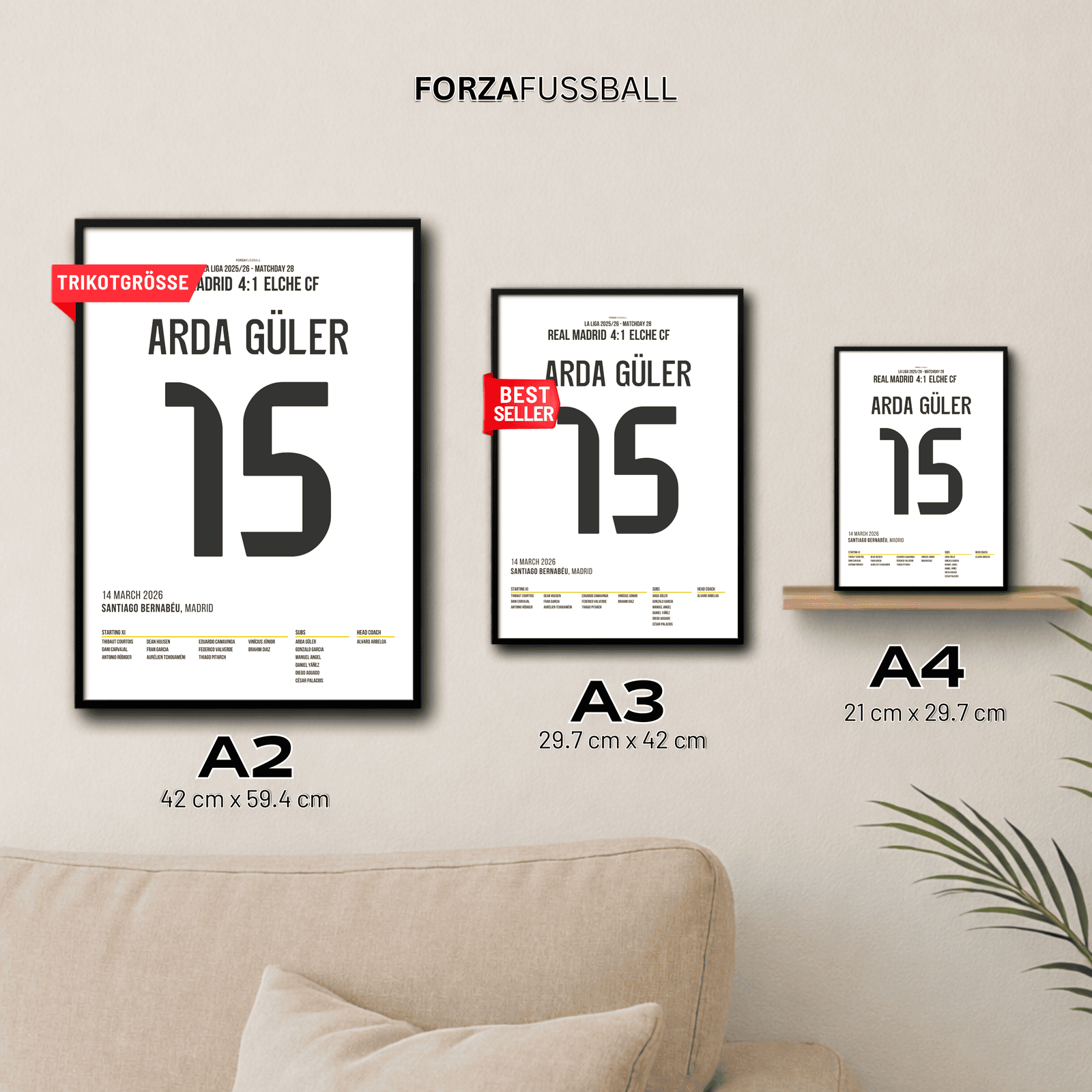 Arda Güler mit dem Tor des Jahres aus fast 70 Metern