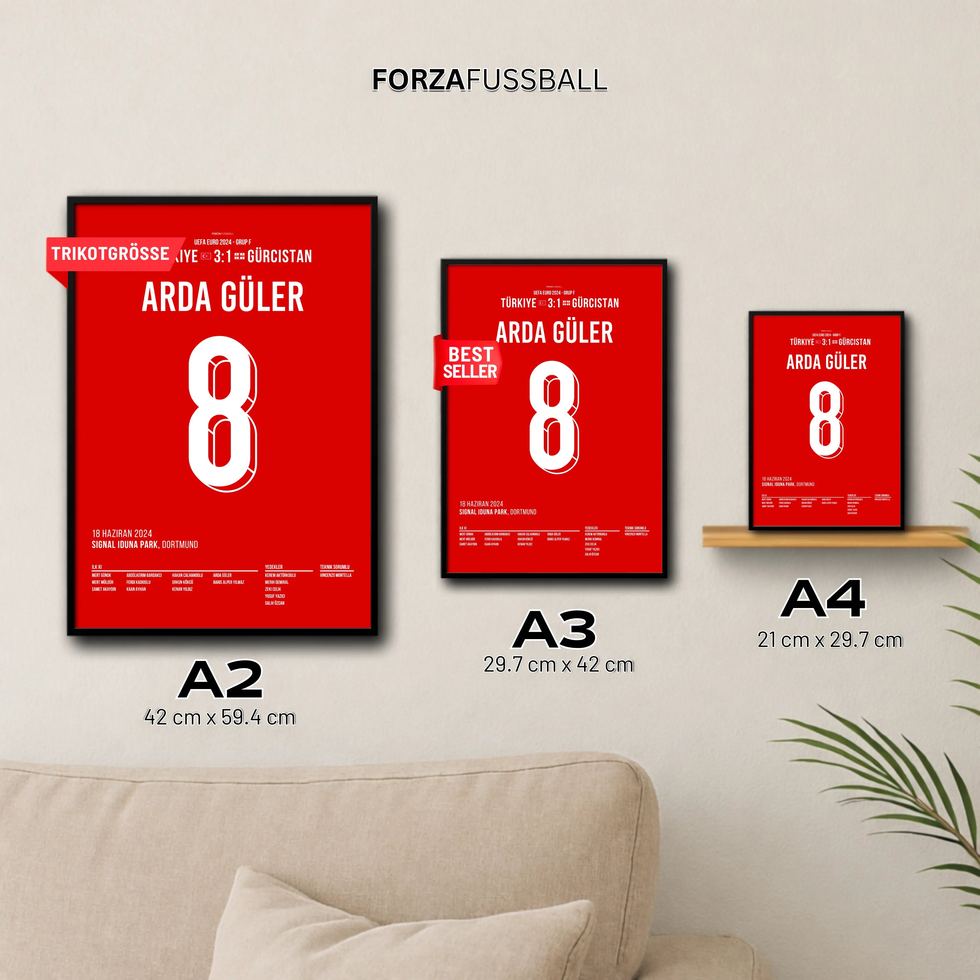 Arda Güler mit Traumtor gegen Georgien bei der EM 24