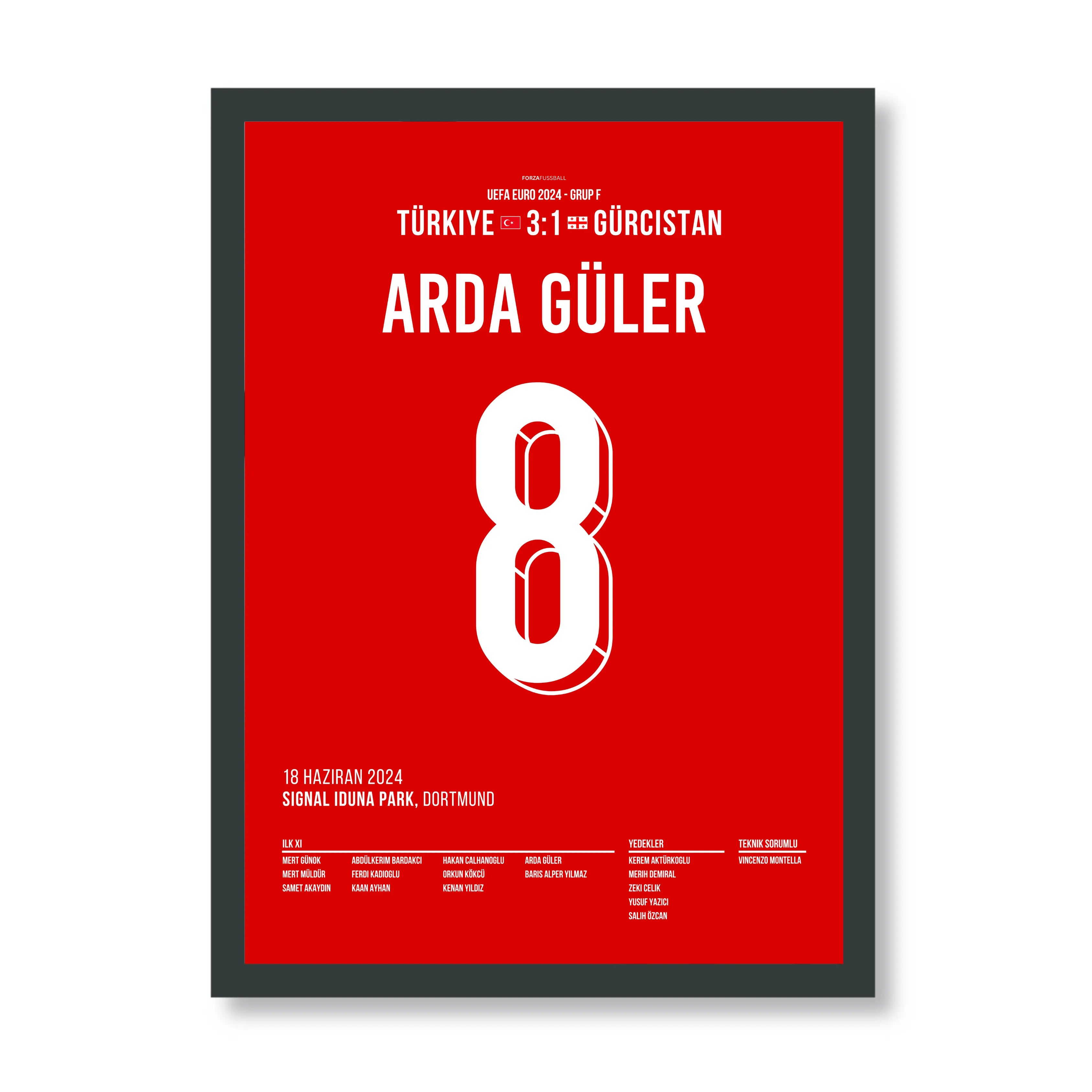 Arda Güler mit Traumtor gegen Georgien bei der EM 24