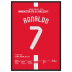 Ronaldo heads Man United towards Champions League title against Chelsea