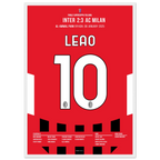 Leao Leads Milan to Super Cup Comeback in Derby