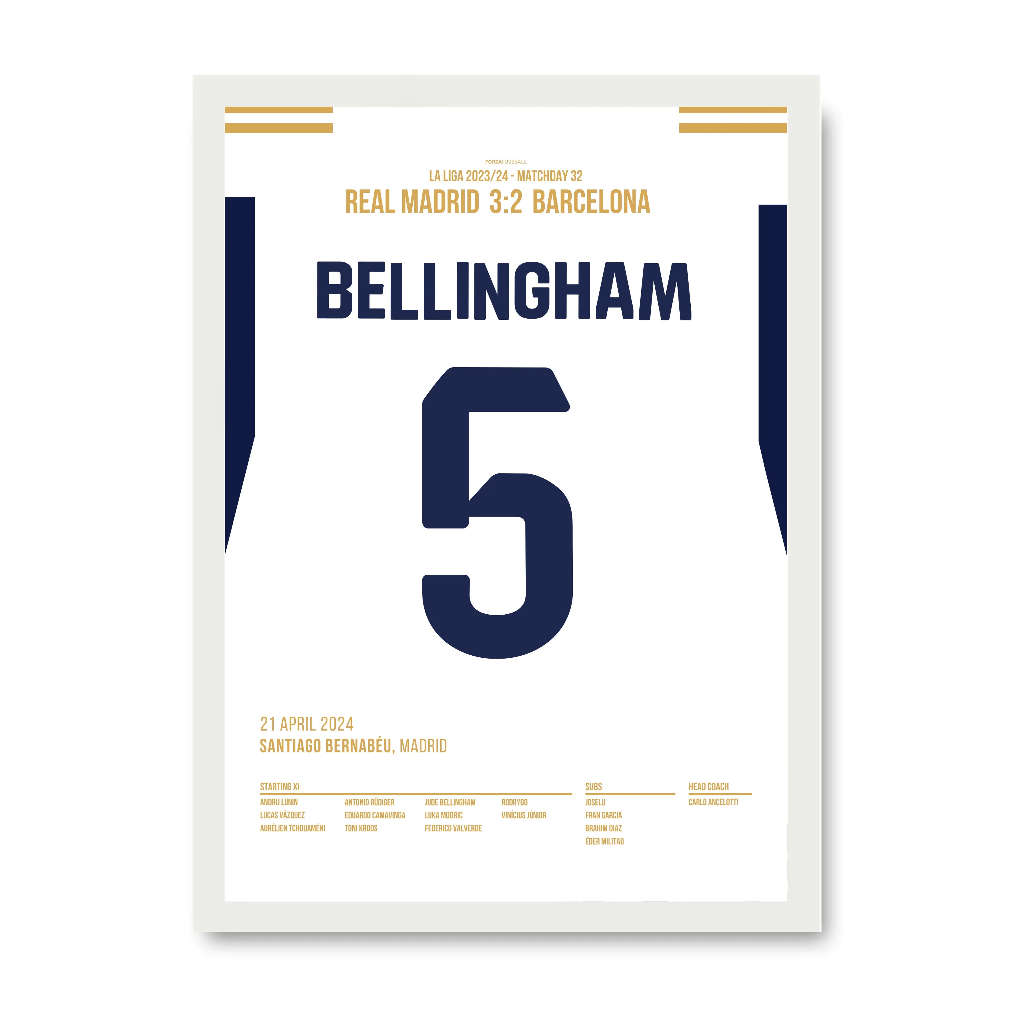 Jude Bellingham entscheidet den Clasico in der Nachspielzeit