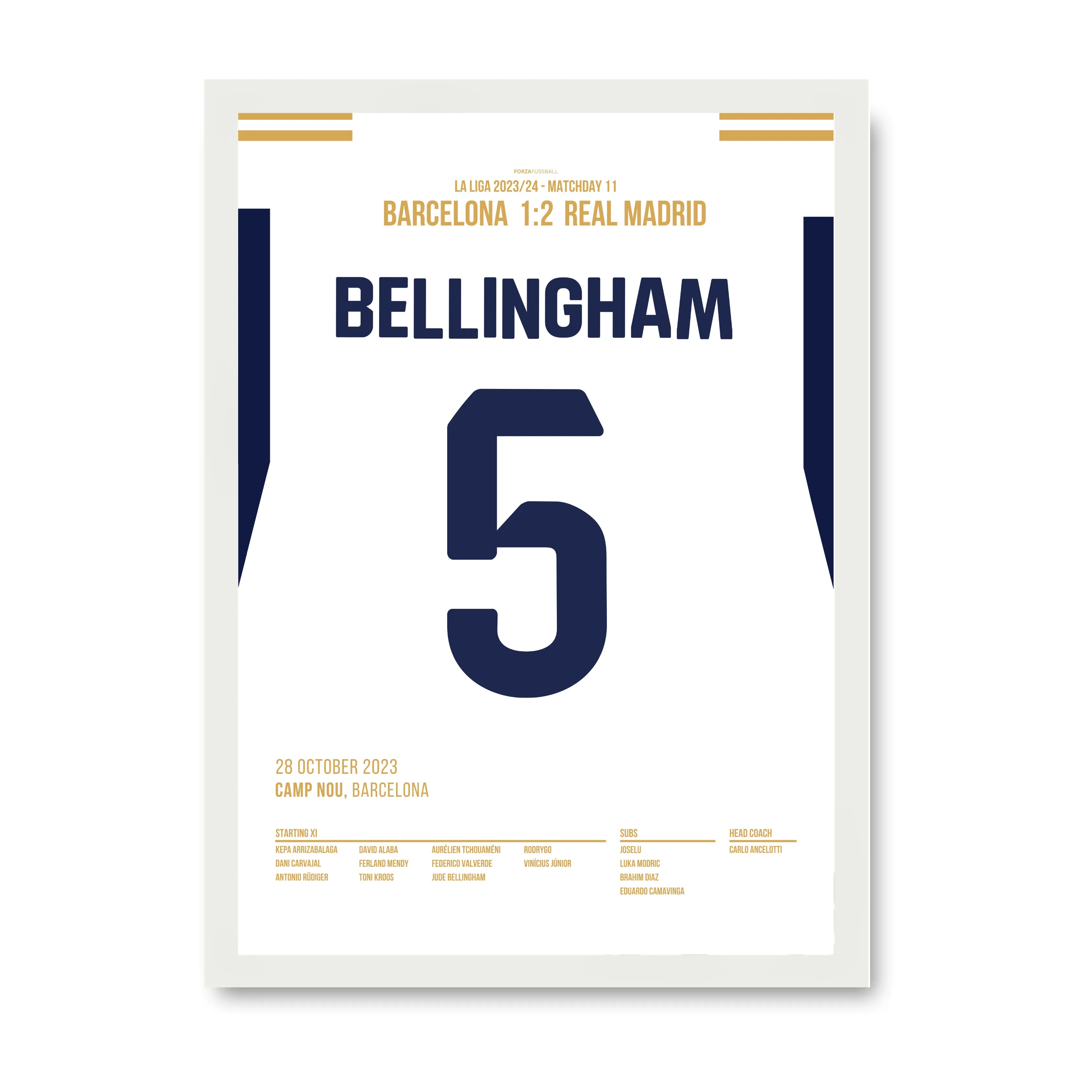 Bellingham verstummt das Camp Nou in der letzten Minute