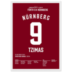 Derbyheld Tzimas – Doppelpack beim 4:0 in Fürth