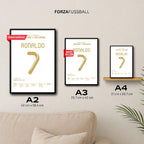 Real Bundle Konfigurator + free Poster Fußball Poster mit Rahmen