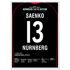 Ivan Saenko war dabei! FCN 3 - Bayern 0