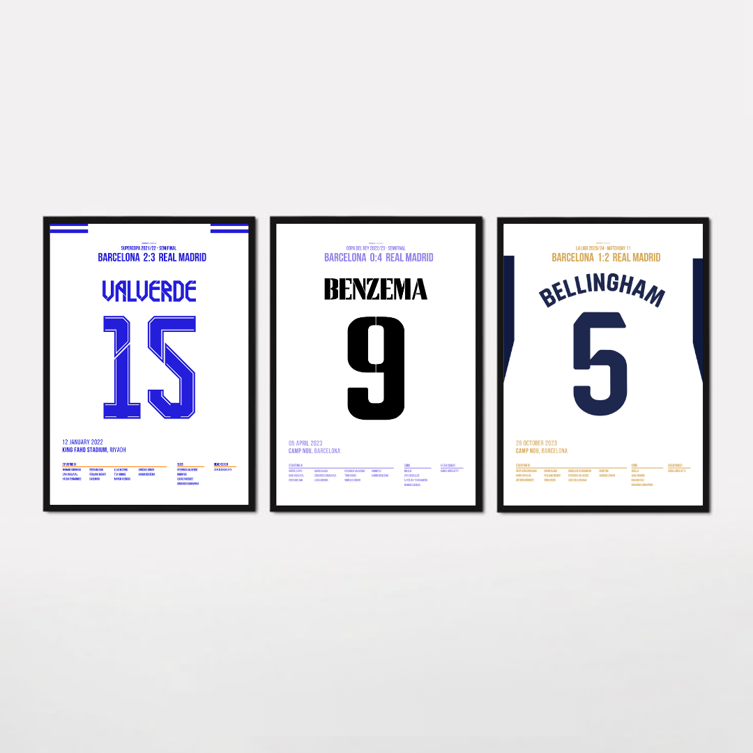 Real Madrid El Clasico Hero Bundle