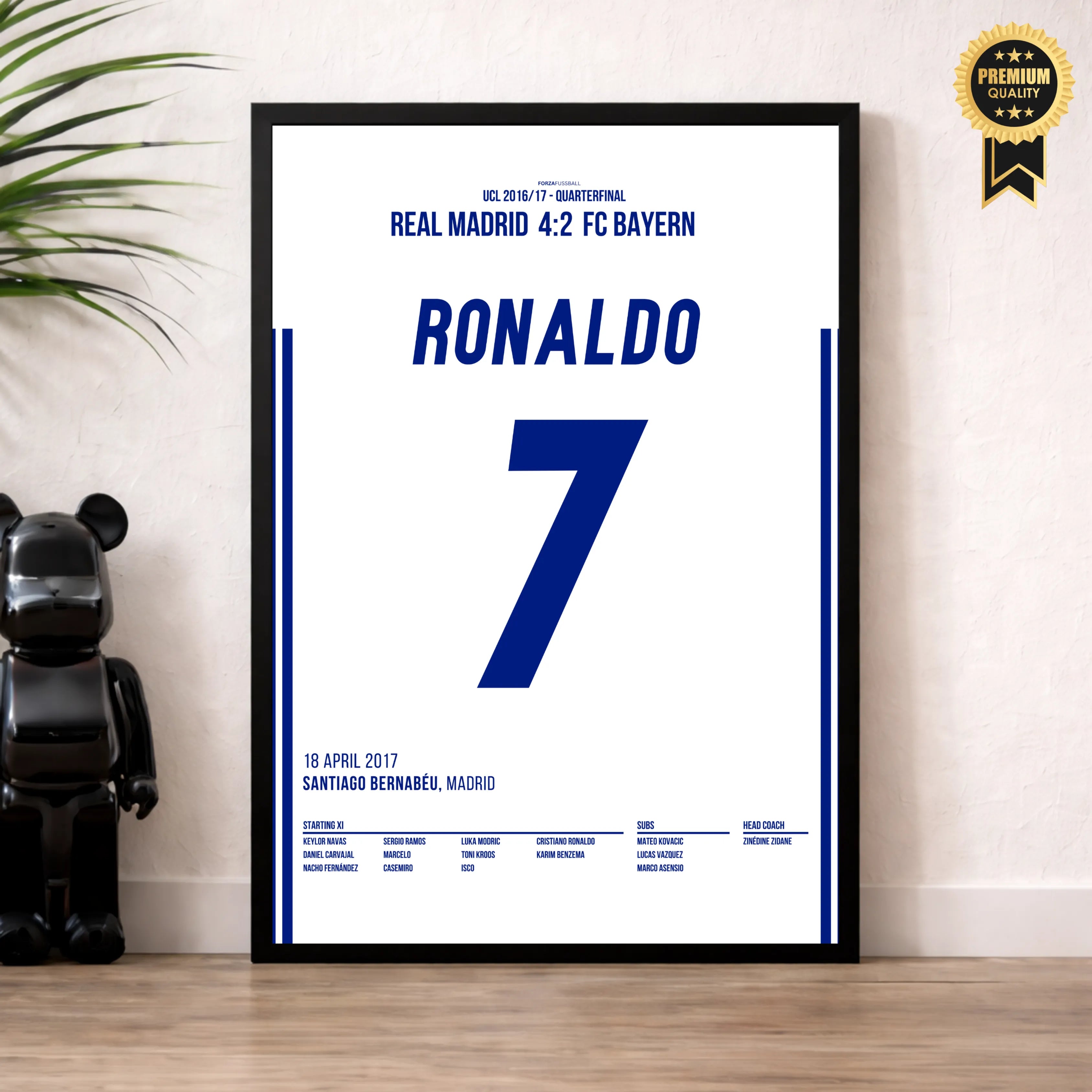 Ronaldo schnürt einen Hattrick gegen die Bayern