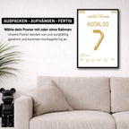 Calma, Calma.. Ronaldo entscheidet die Meisterschaft im Clasico 2012 Fußball Poster mit Rahmen