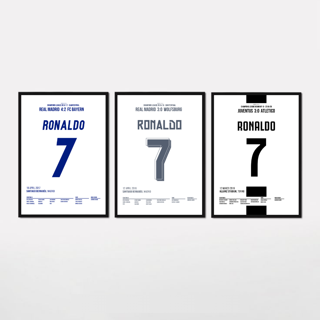 CR7 UCL Hattrick Bundle