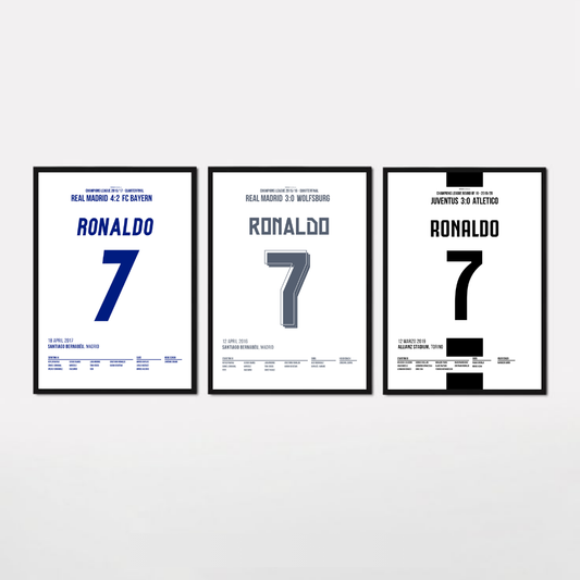 CR7 UCL Hattrick Bundle