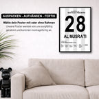 Al Musrati schießt Besiktas zum Pokalsieg gegen Trabzonspor Fußball Poster mit Rahmen