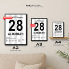 Al Musrati schießt Besiktas zum Pokalsieg gegen Trabzonspor Fußball Poster mit Rahmen