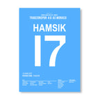 Marek Hamsik und Trabzonspor klatschen Monaco mit 4:0 Fußball Poster mit Rahmen