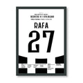 Rafa Silva und Besiktas schießen Bilbao mit 4:1 ab Fußball Poster mit Rahmen