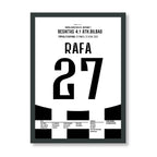Rafa Silva und Besiktas schießen Bilbao mit 4:1 ab Fußball Poster mit Rahmen