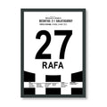 Rafa Silva lässt Davinson rutschen und führt BJK zum Derbysieg Fußball Poster mit Rahmen
