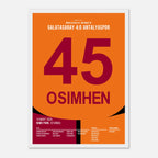 Osimhen's first hat-trick for Galatasaray