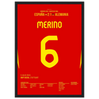 Merino header gives Spain last-minute win against Germany
