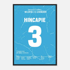 Hincapié with the last-minute winning goal against Leipzig