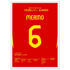 Merino header gives Spain last-minute win against Germany