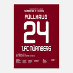 Niclas Füllkrug bricht den Derby-Fluch Fußball Poster mit Rahmen