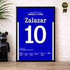 AUFSTIEG! Zalazar & Schalke drehen das Spiel gegen St.Pauli Fußball Poster mit Rahmen