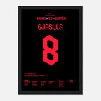 Gjasula with the equalizer for Albania against Croatia at Euro 2024