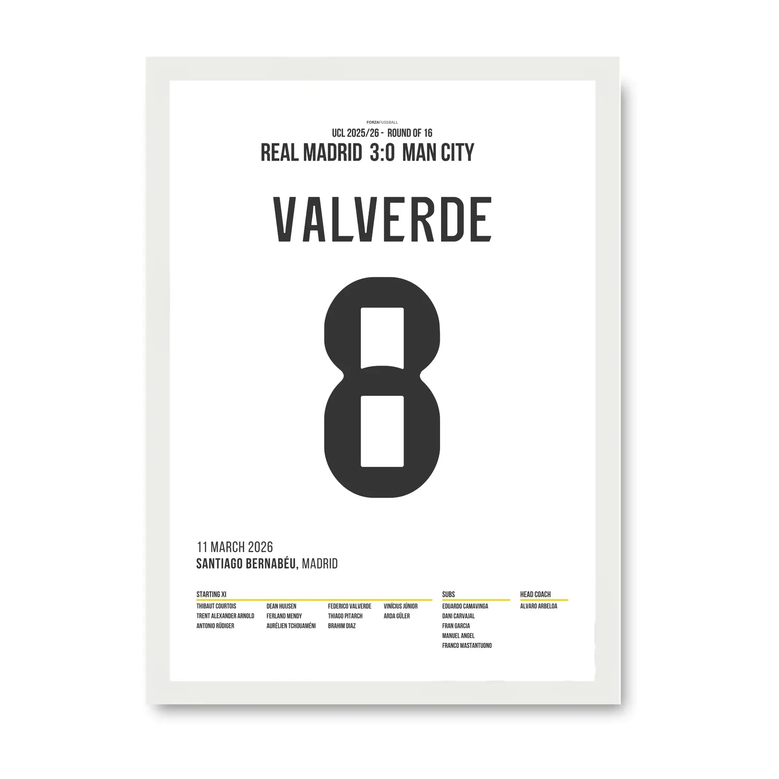 Fede Valverde mit Traum-Hattrick gegen Man City