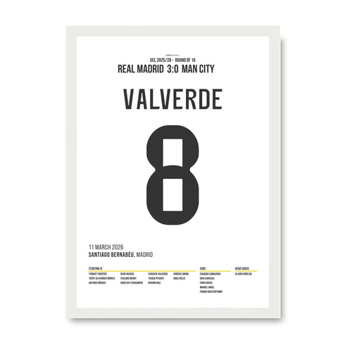 Fede Valverde mit Traum-Hattrick gegen Man City