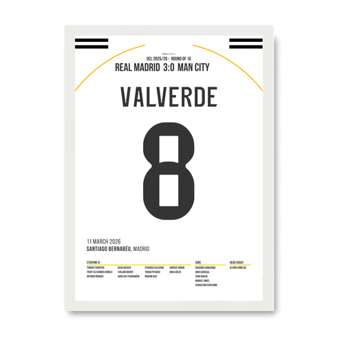 Fede Valverde mit Traum-Hattrick gegen Man City