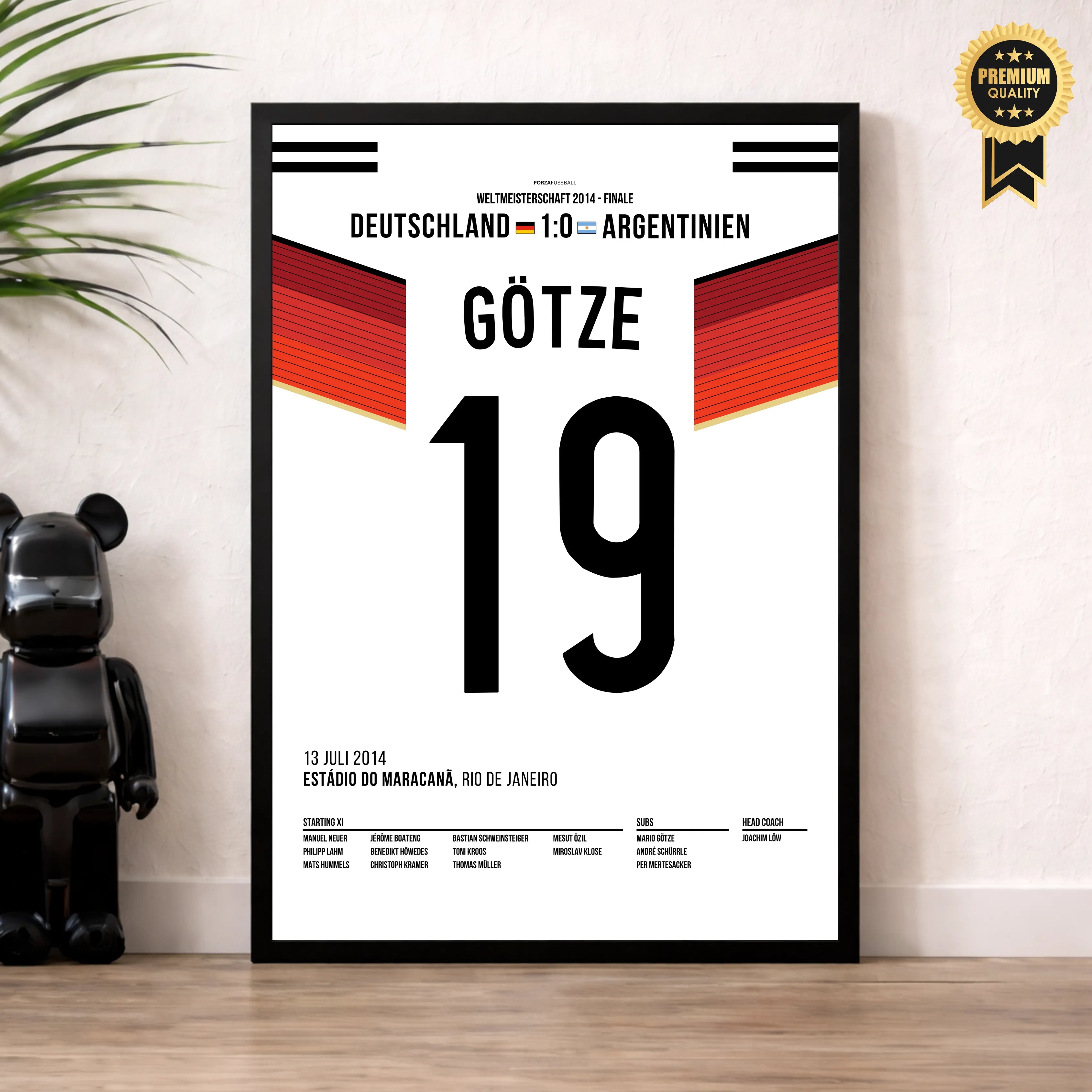 Götze scores and makes Germany the 2014 world champion