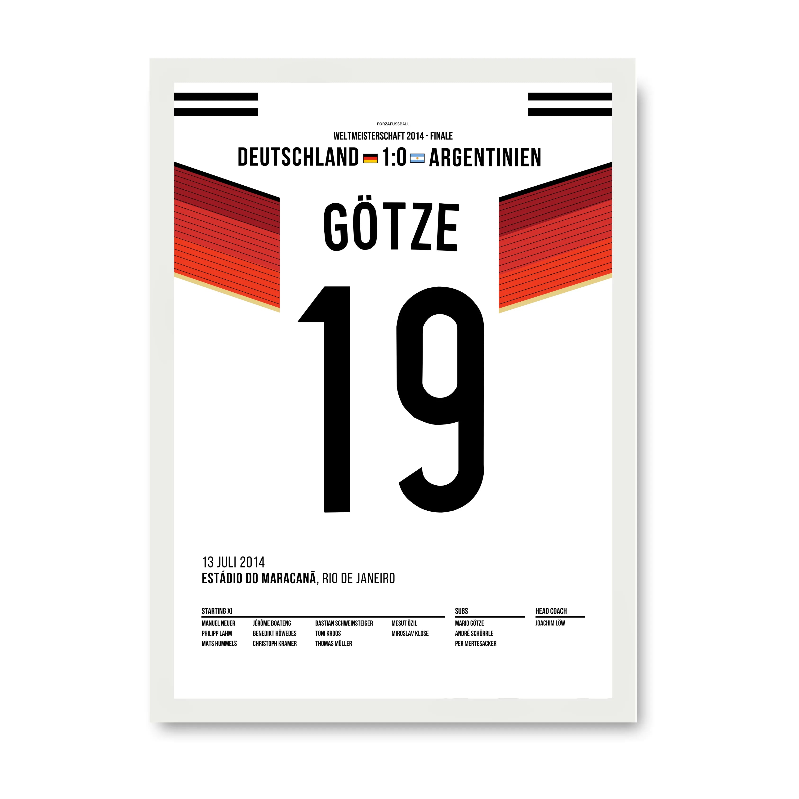 Götze macht ihn und Deutschland zum Weltmeister 2014