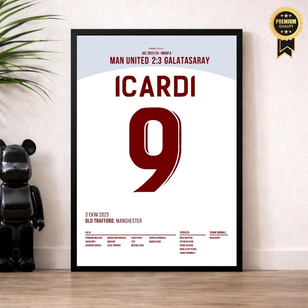 Icardi lüpft Gala zum Sieg im Old Traford