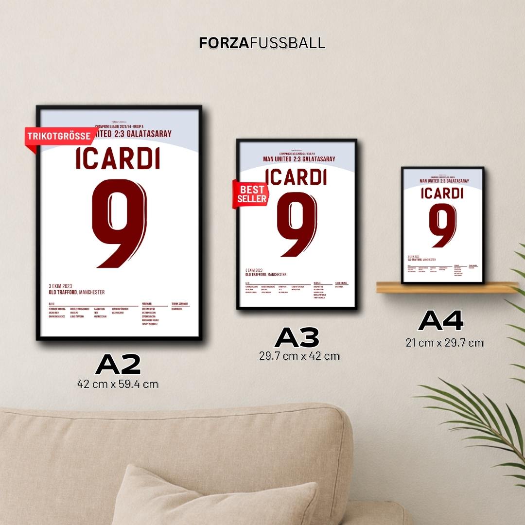 Icardi lüpft Gala zum Sieg im Old Traford