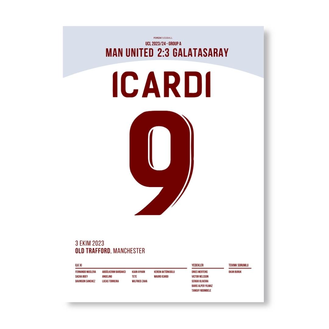 Icardi lüpft Gala zum Sieg im Old Traford