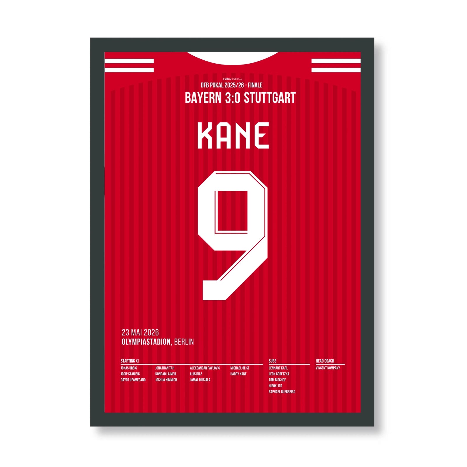 Harry Kane führt Bayern per Hattrick zum Pokalsieg