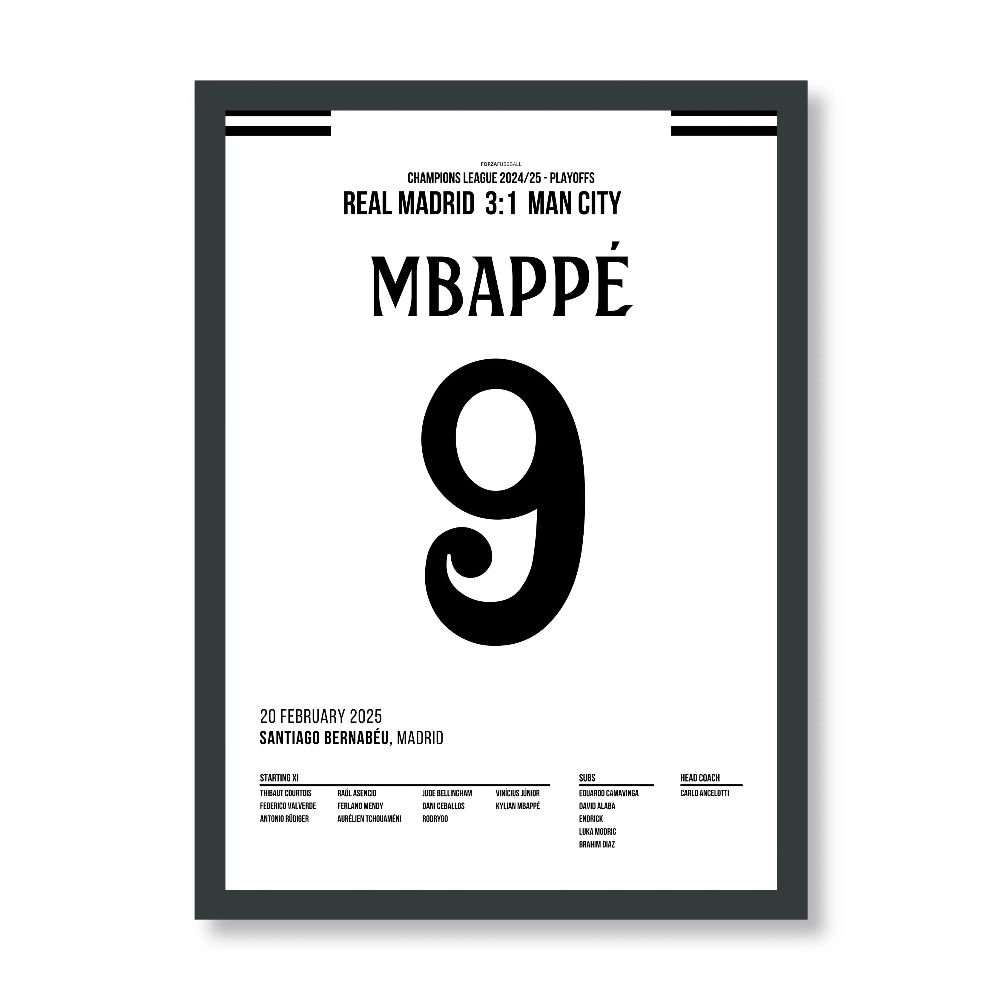 Mbappé mit lupenreinen Hattrick gegen Man City