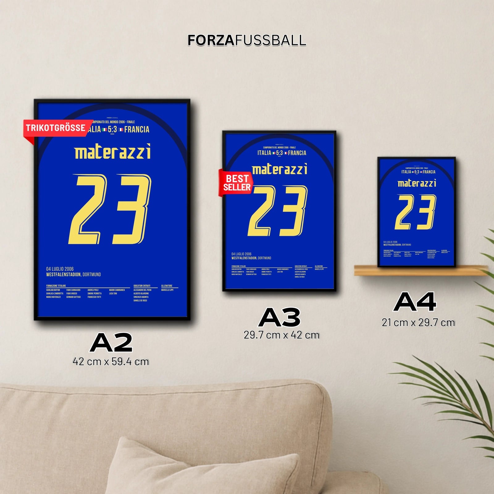 Materazzi köpft Italien Richtung WM Titel 2006