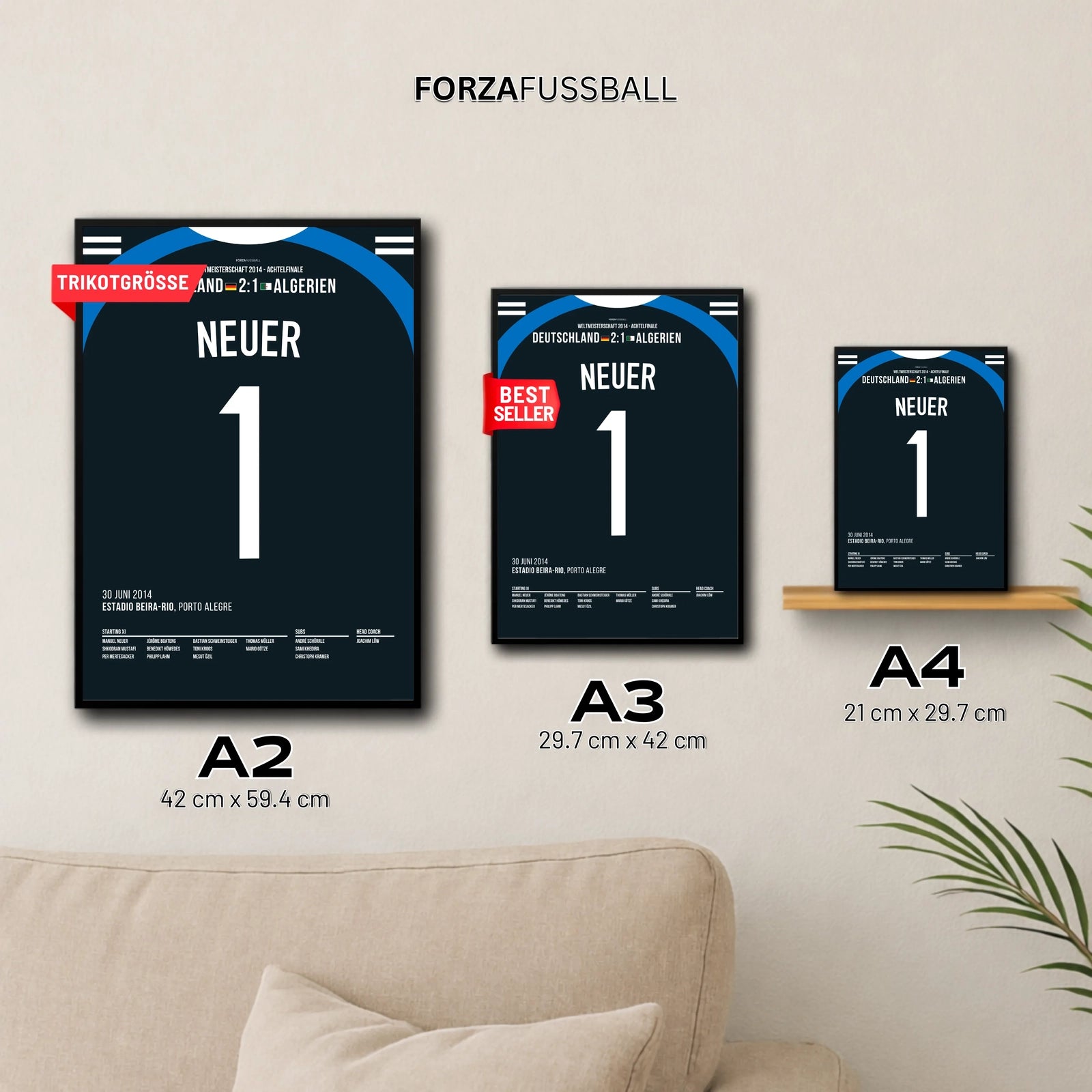 Neuer revolutioniert das Torwartspiel gegen Algerien 2014